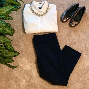 Navy Loft Riviera Pants in Marisa Fit - Size 10